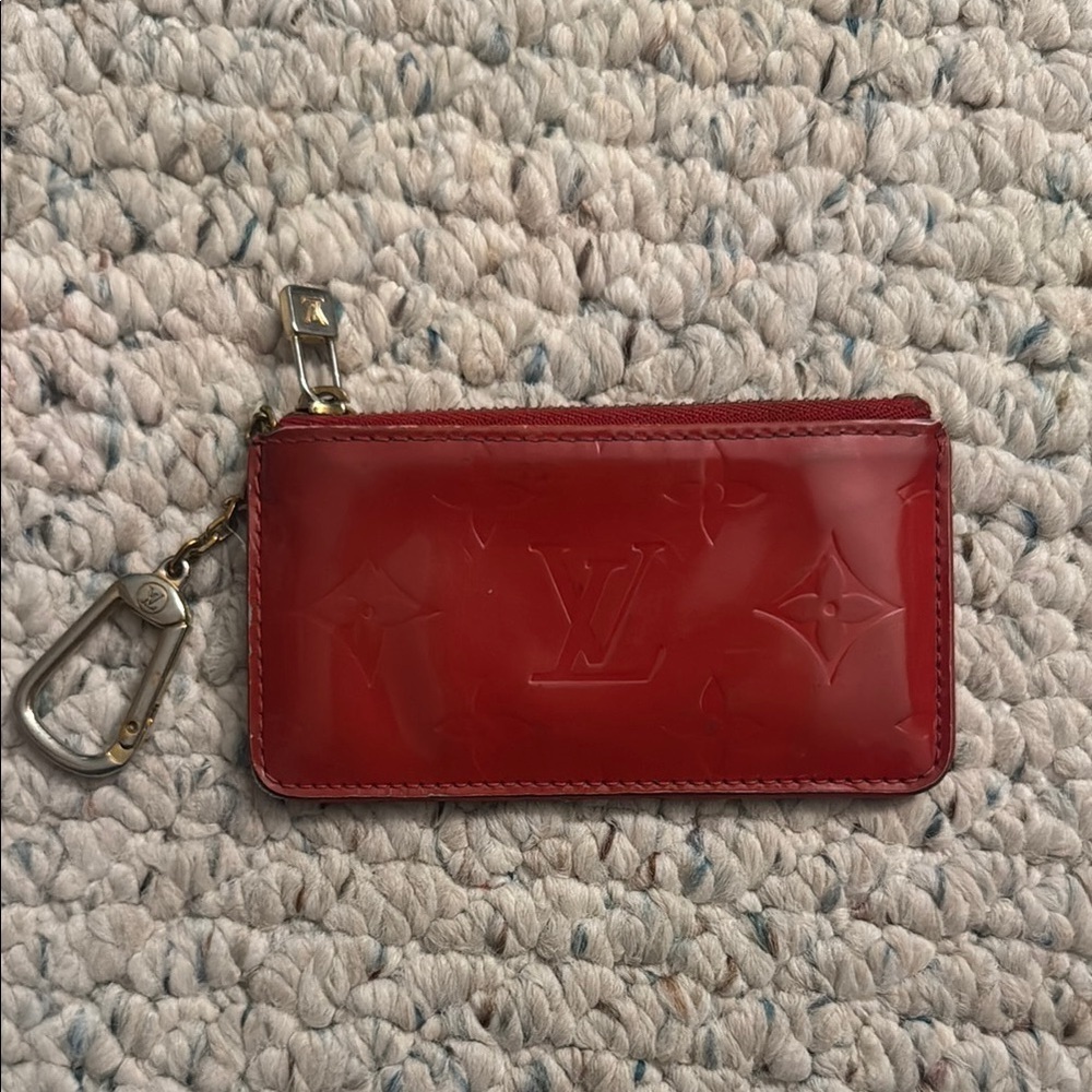 Louis Vuitton Vernis Monogram Keyring Pouch